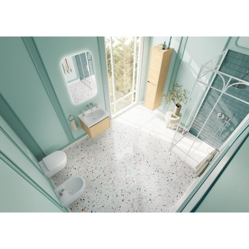 Mobilier suspendat pentru lavoar Villeroy & Boch Skyla 60 cm, 1 sertar Soft Close, nordic oak